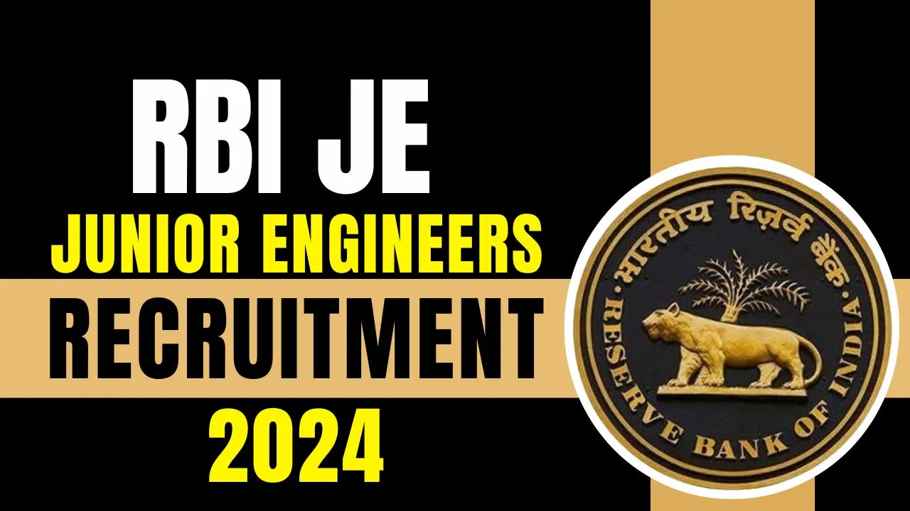 RBI JE Recruitment 2025