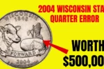 2004 Wisconsin State Quarter Error