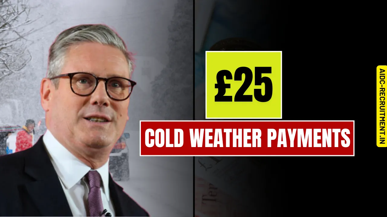 £25 Cold Weather Payments