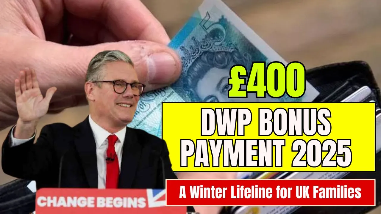 £400 DWP Bonus Payment 2025