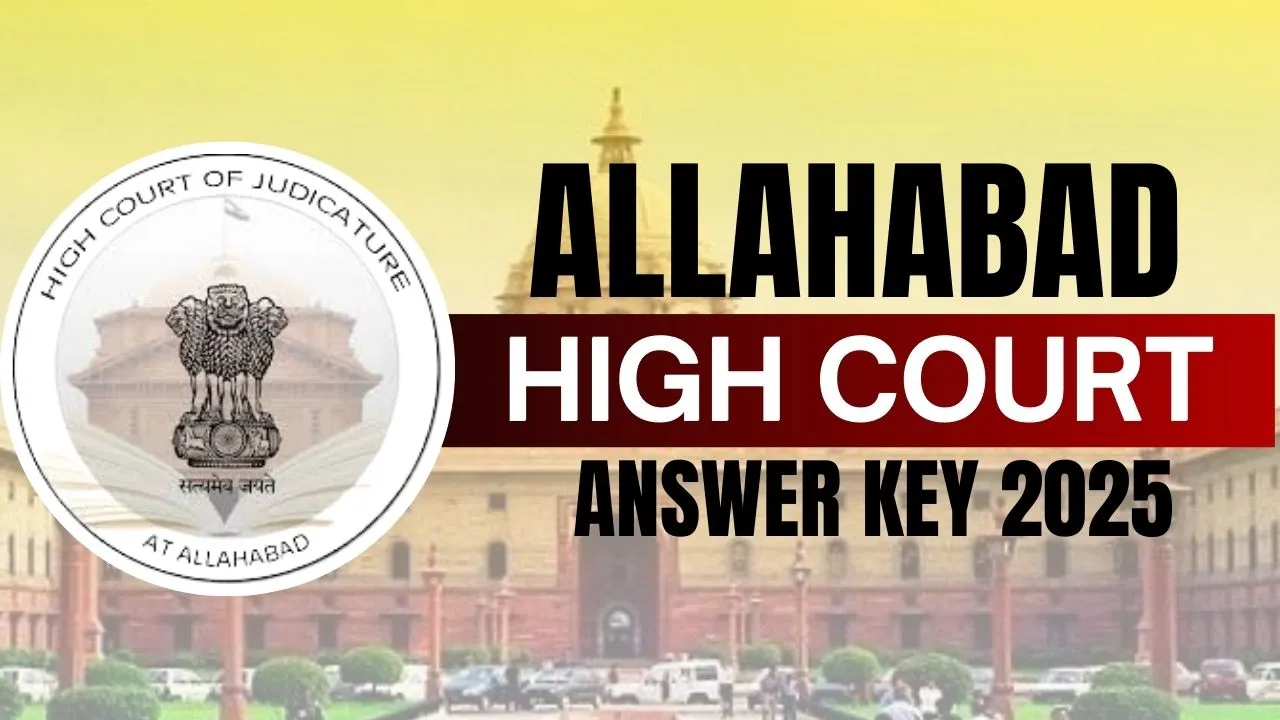 Allahabad High Court Answer Key 2025