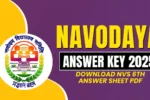 Navodaya Answer Key 2025