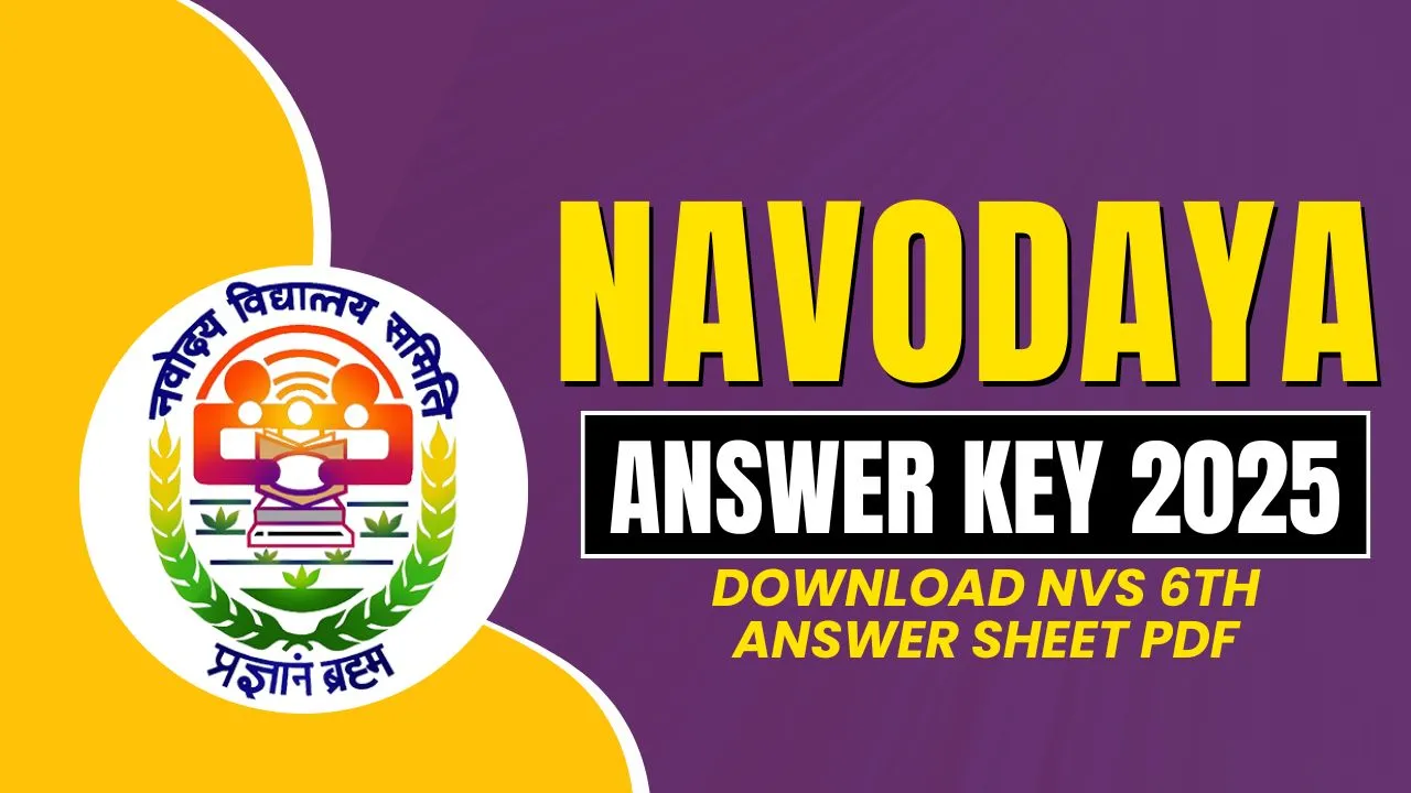 Navodaya Answer Key 2025