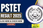 PSTET Result 2025