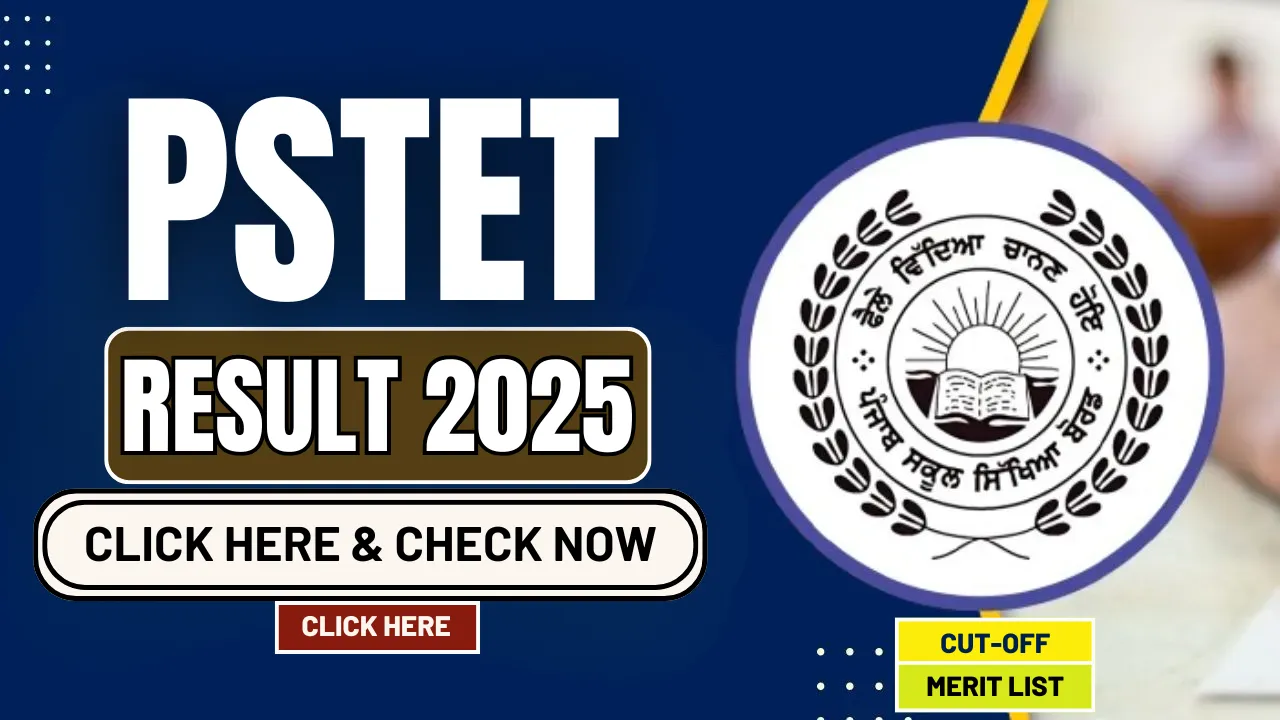 PSTET Result 2025