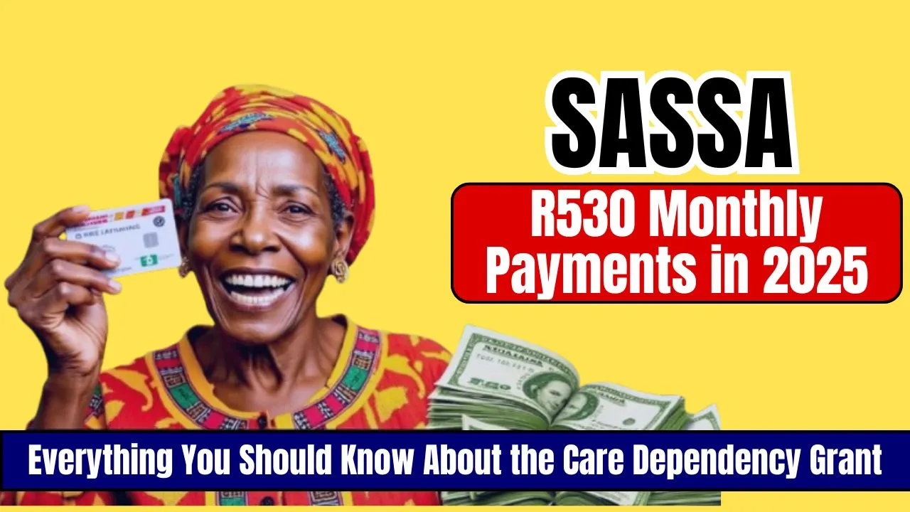 SASSA R530 Monthly Payments in 2025