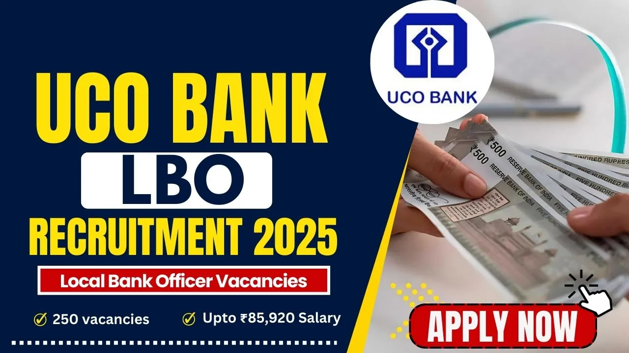 UCO Bank LBO Recruitment 2025